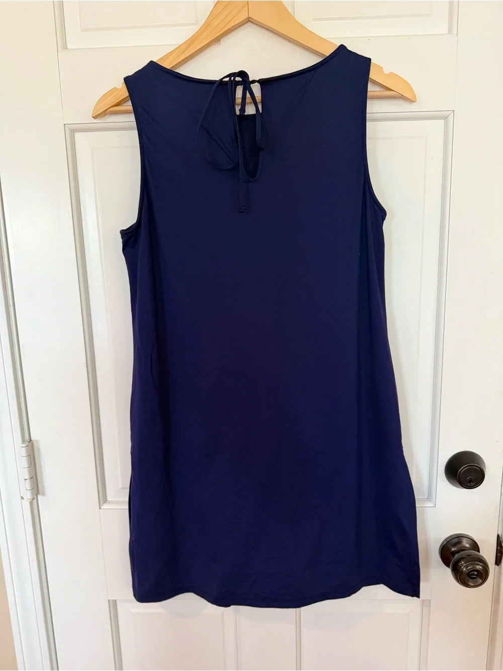 Tommy Bahama Pearl High Neck Navy Romper Women’s small Beach Swim - Picture 7 of 9